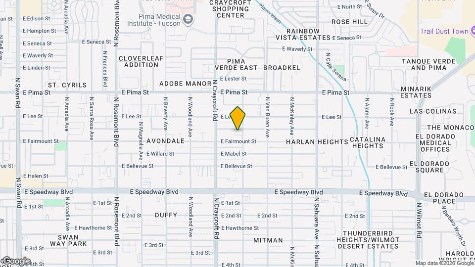 5564 E Camden St Mapa y Detalles de la Ubicación
