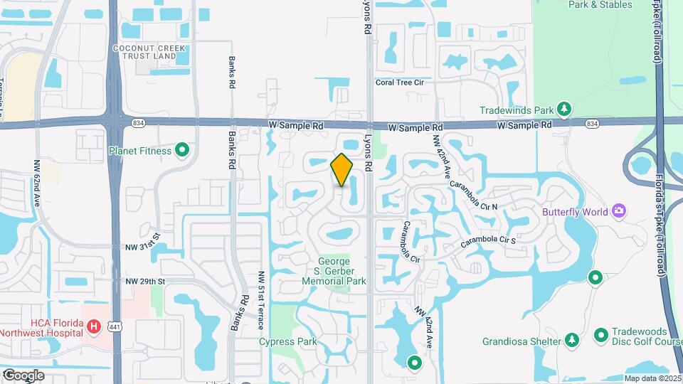3689 Cocoplum Cir, Unit coco plum Map and Location Details