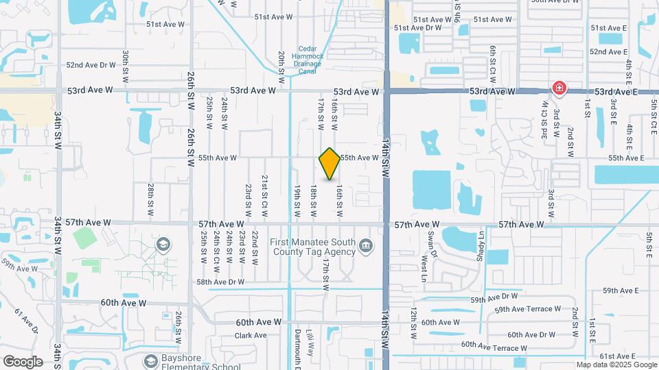 5514 16th St W Map and Location Details