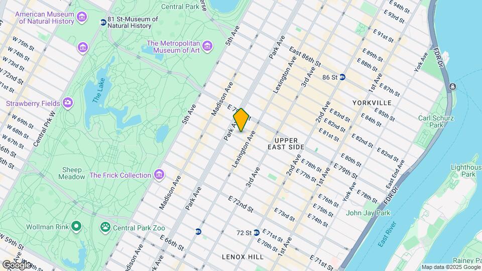 113 E 77th St, Unit 2A Map and Location Details