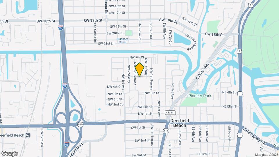 441 NW 2nd Ave Map and Location Details