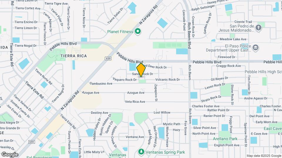 13956 Vaquero Rock Dr Map and Location Details