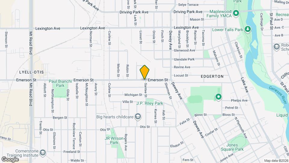 495 Emerson St Map and Location Details