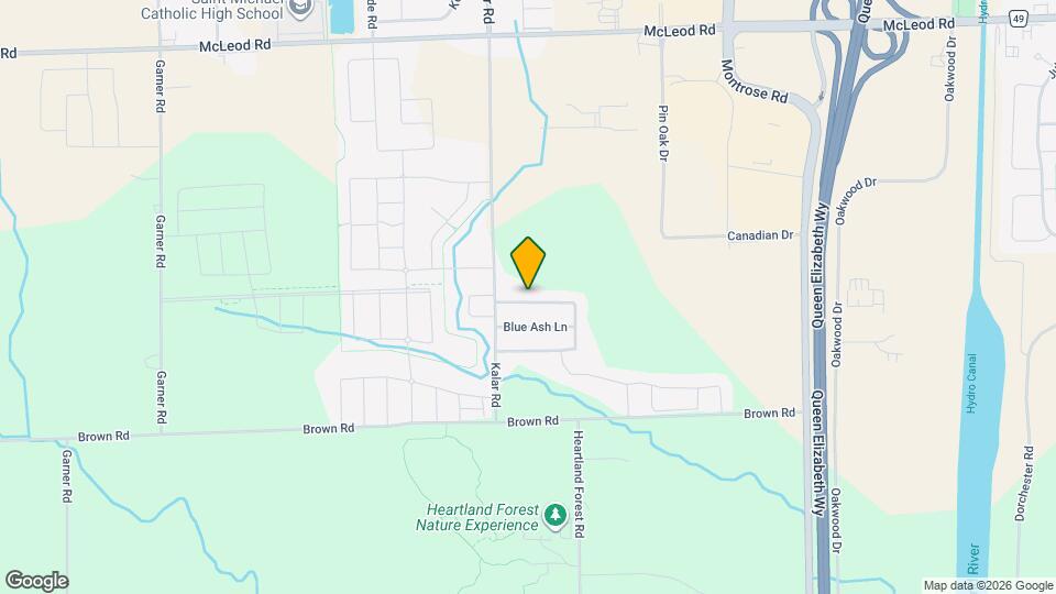 8139 Buckeye Cres Map and Location Details