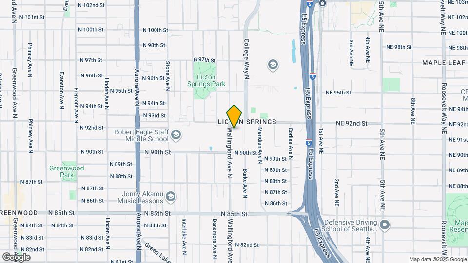 9042 Wallingford Ave N Map and Location Details