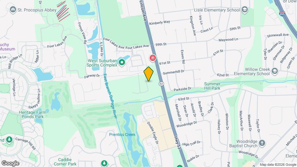 6257 Sandbelt Dr Mapa y Detalles de la Ubicación