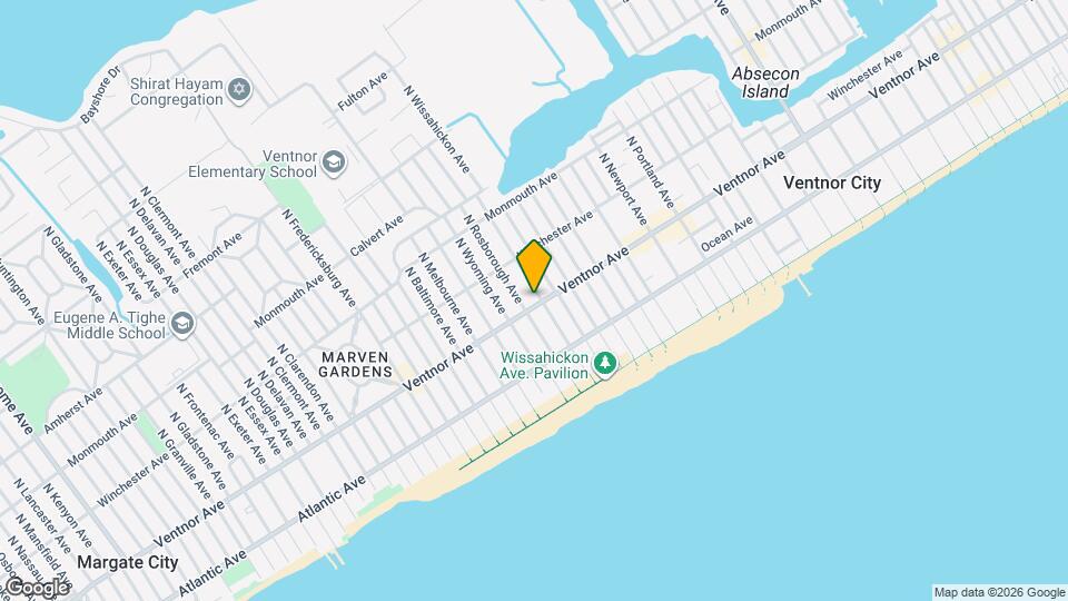 6901 Ventnor Ave Map and Location Details