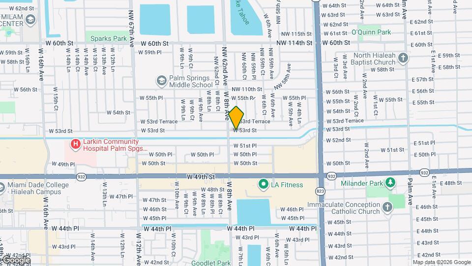 756 W 53rd St Mapa y Detalles de la Ubicación