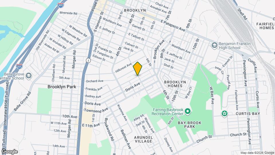 4201 Audrey Ave, Unit # 1 Mapa y Detalles de la Ubicación