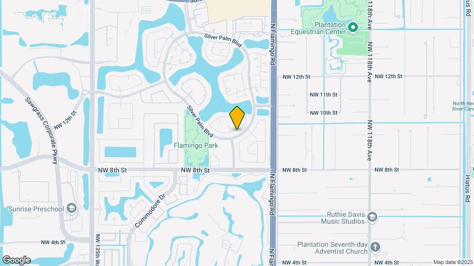 12672 NW 11th Ct Map and Location Details