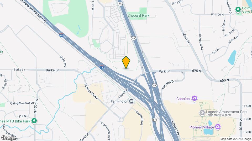1267 W Burke Ln Map and Location Details