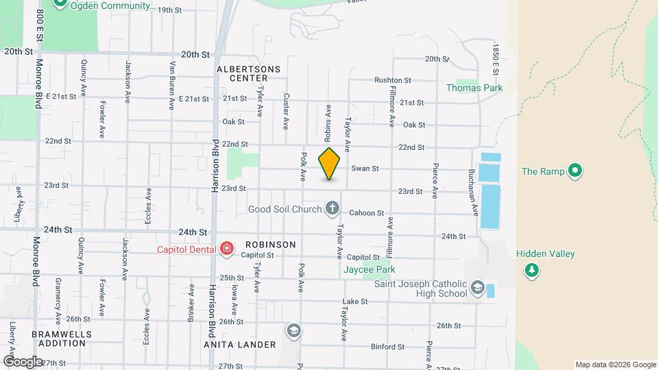 1448 23rd St Map and Location Details