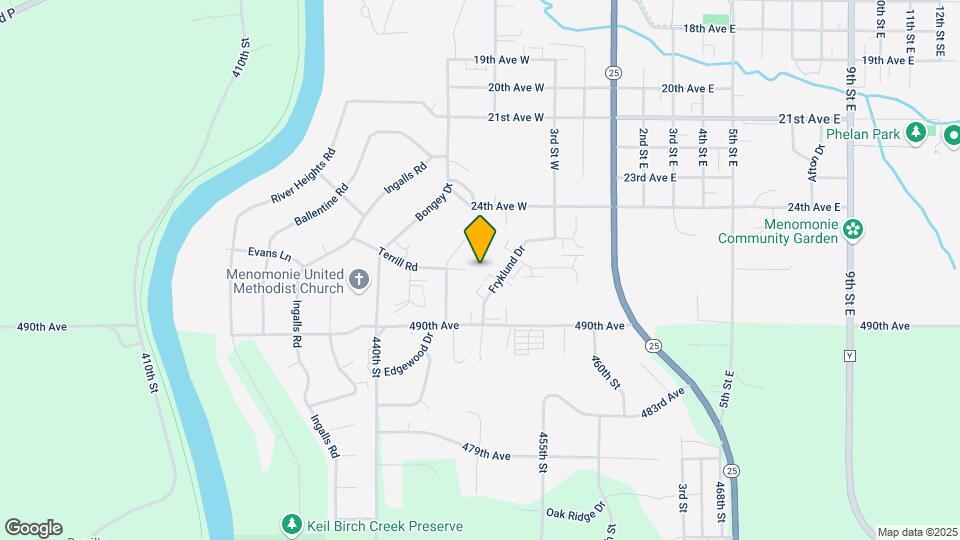 602 Terrill Rd Map and Location Details