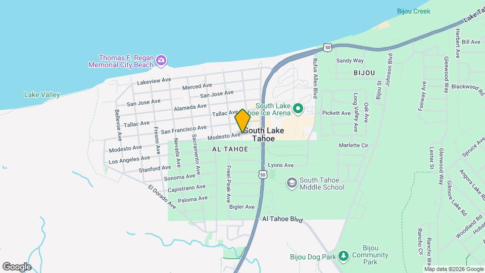 950 Modesto Ave Map and Location Details