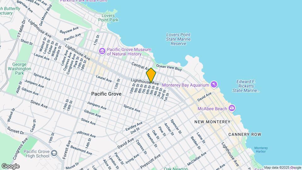 289 Lighthouse Ave Mapa y Detalles de la Ubicación