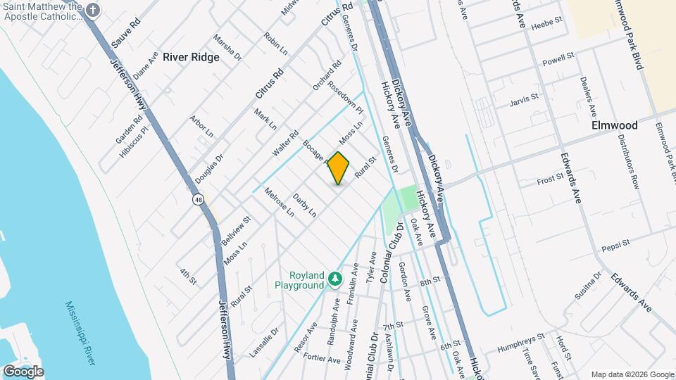 1000 Rural St Map and Location Details