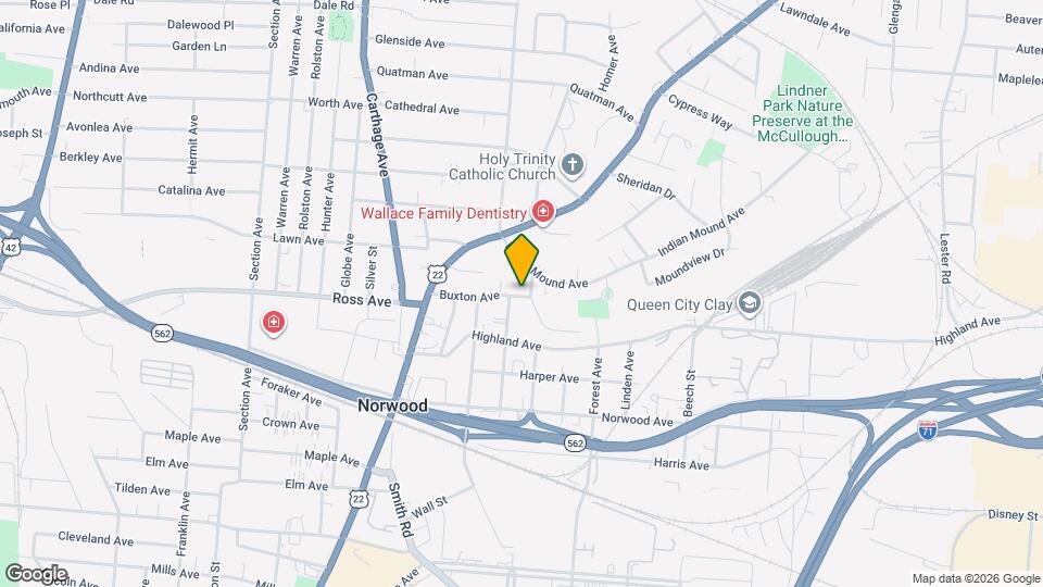 2312 Buxton Ave Mapa y Detalles de la Ubicación