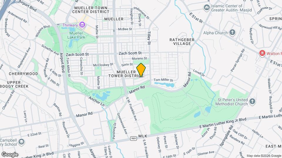 3101 McCurdy St, Unit A Mapa y Detalles de la Ubicación