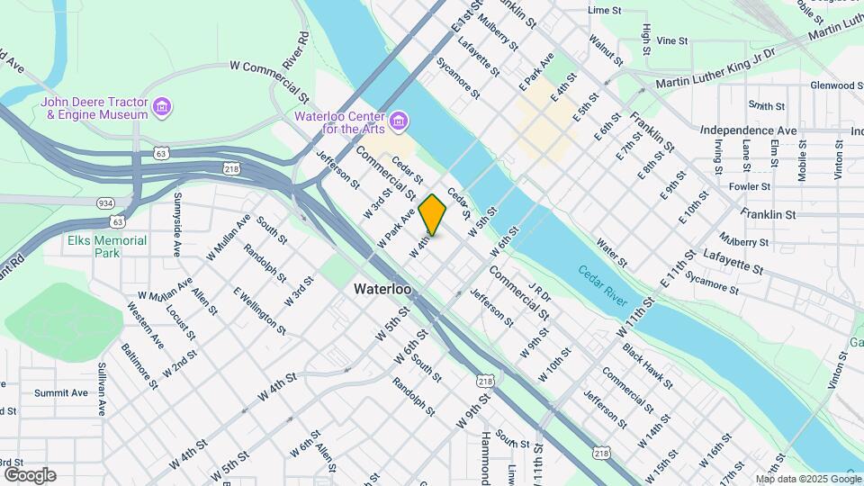 223 W 4th St Map and Location Details