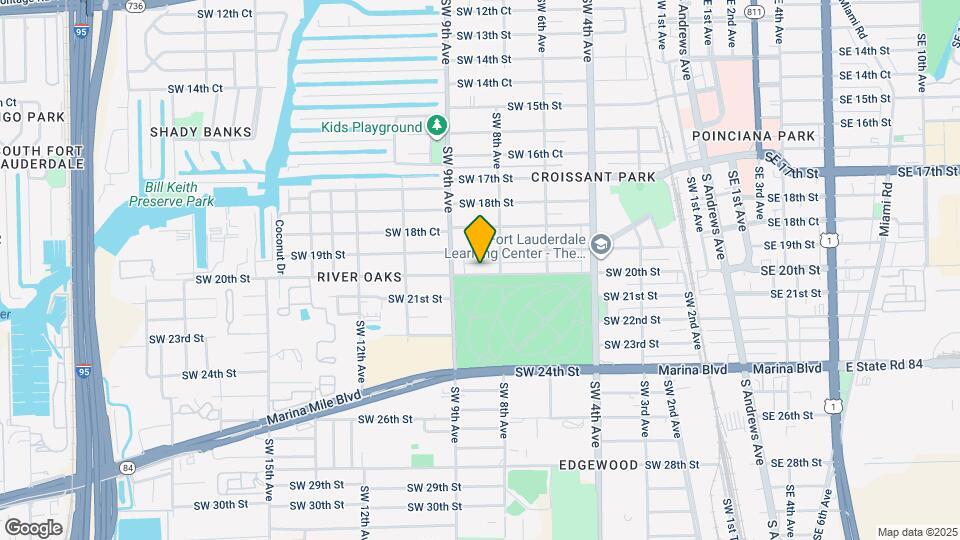 817 SW 20th St Map and Location Details