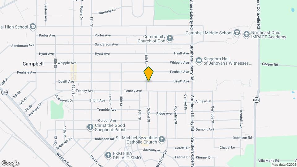 665 Devitt Ave Map and Location Details