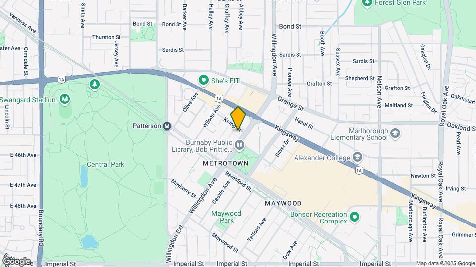 6069 Willingdon Ave Map and Location Details