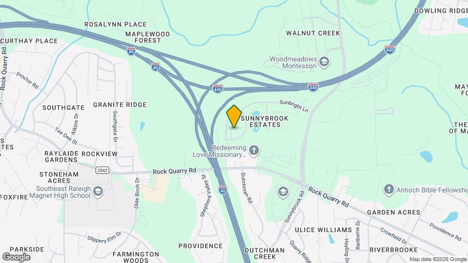 3220 Warm Springs Ln Map and Location Details
