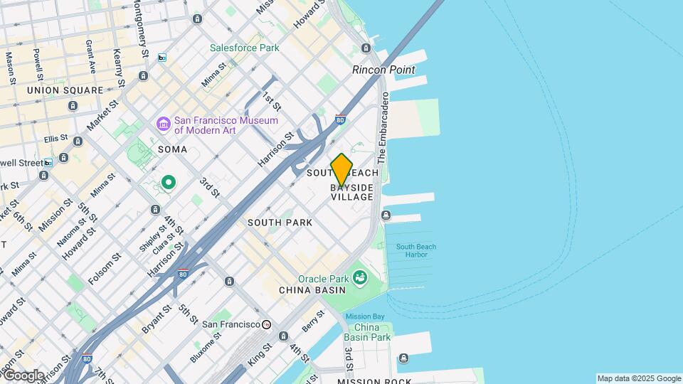 229 Brannan St Mapa y Detalles de la Ubicación