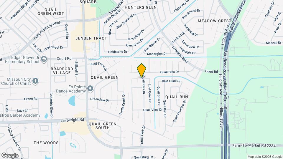 16418 Quail Park Dr Map and Location Details