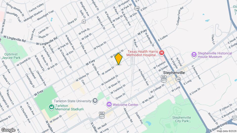 910 W Jones St Map and Location Details