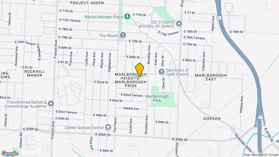 2015 E 81 St Map and Location Details