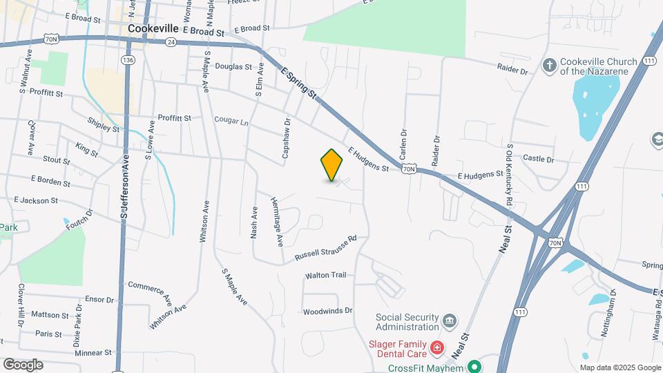 1247 Pleasant View Dr Mapa y Detalles de la Ubicación