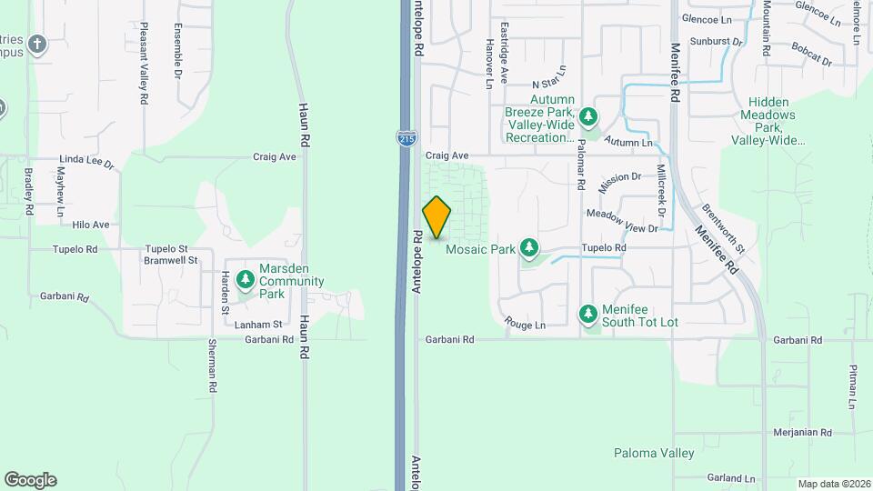 28087 Rosetta St Map and Location Details