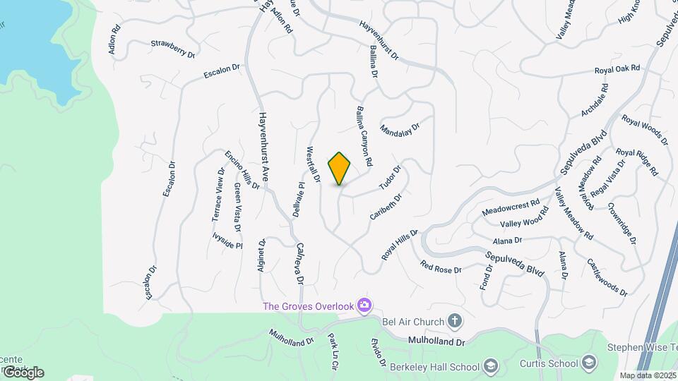 3643 Ballina Canyon Rd Map and Location Details