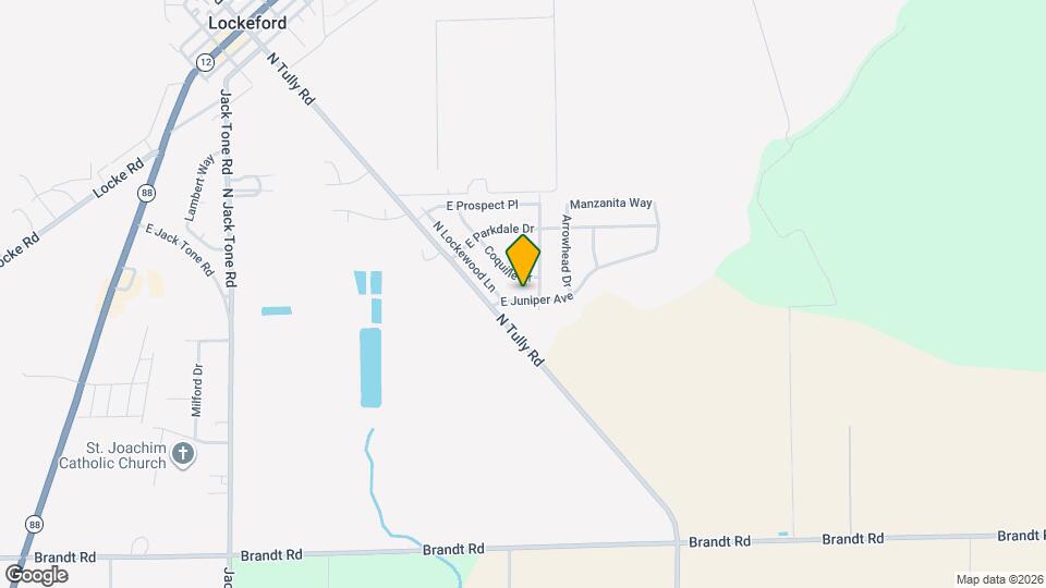 14455 E Juniper Ave Map and Location Details