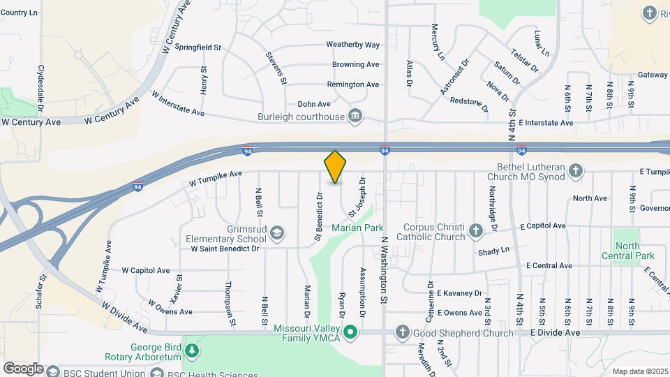 2106 Assumption Dr Map and Location Details