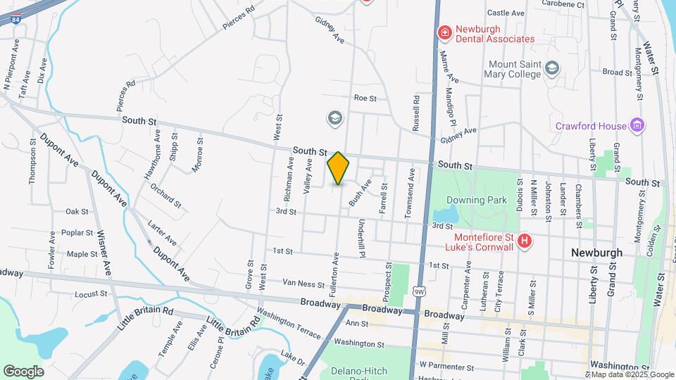 135 Fullerton Ave Map and Location Details