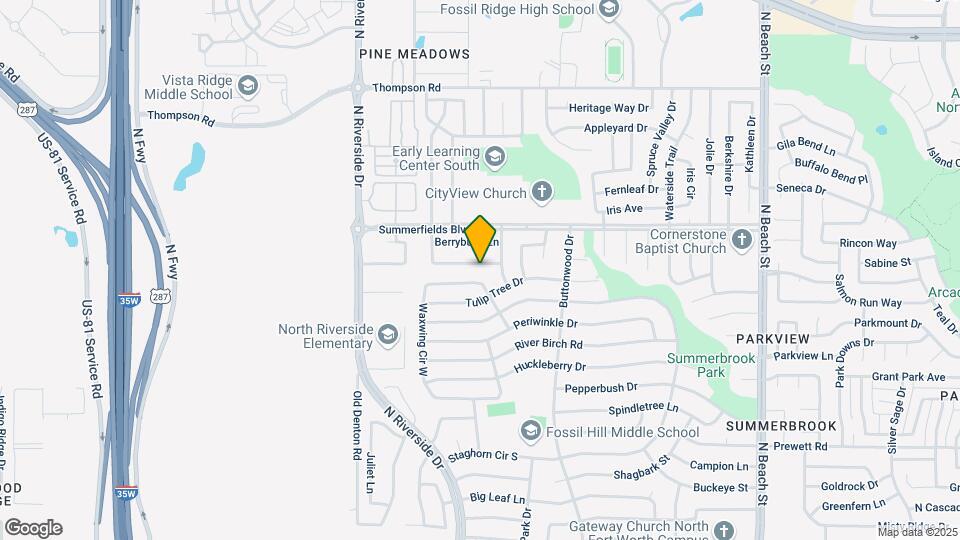 3912 Cannonwood Dr Map and Location Details
