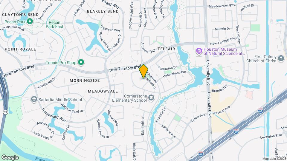 6818 Alden Ct Map and Location Details