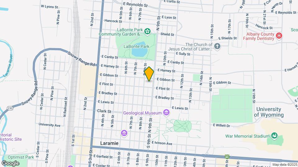 658 1/2 N 9th St Map and Location Details