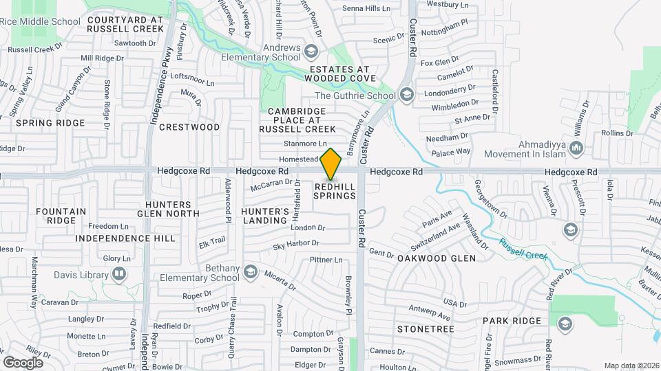 7932 Hannah St Map and Location Details