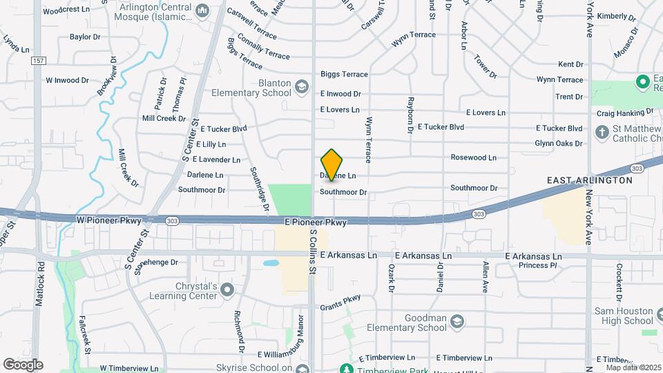 919 Southmoor Dr Map and Location Details