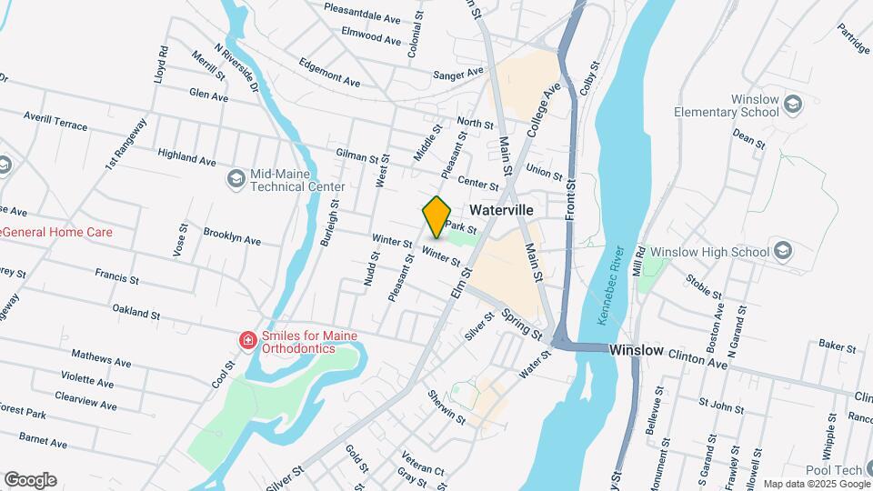 13 Winter St, Unit Apt#1 Map and Location Details