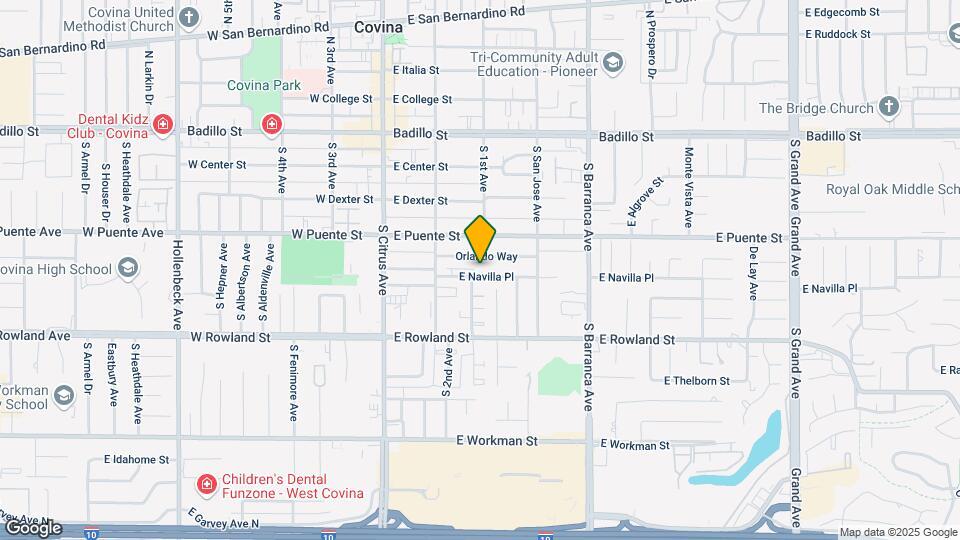 265 E Navilla Pl Map and Location Details