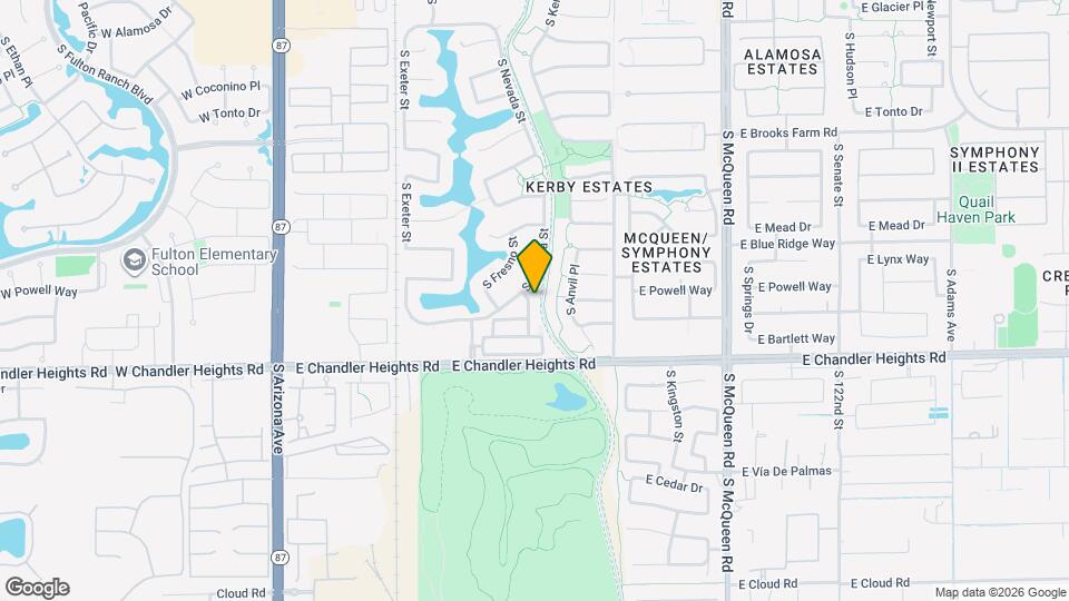 4889 S Mosley Dr Map and Location Details