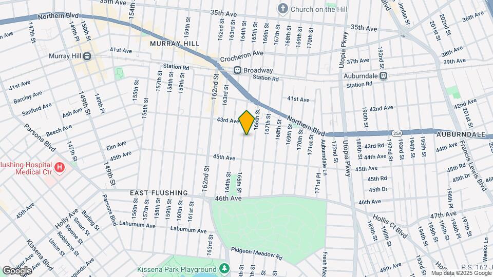 43-31 165th St Map and Location Details