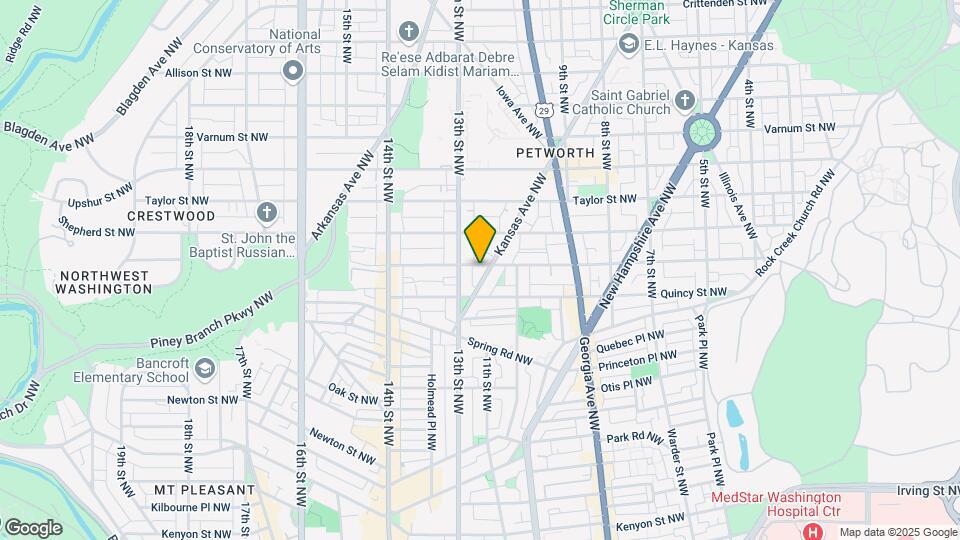 3814 Kansas Ave NW Map and Location Details