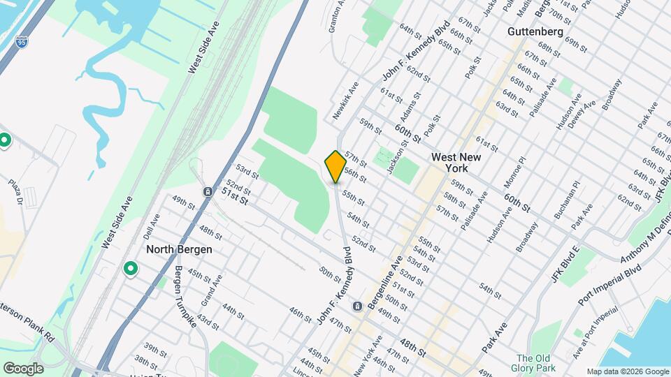 5501 John F. Kennedy Blvd Map and Location Details