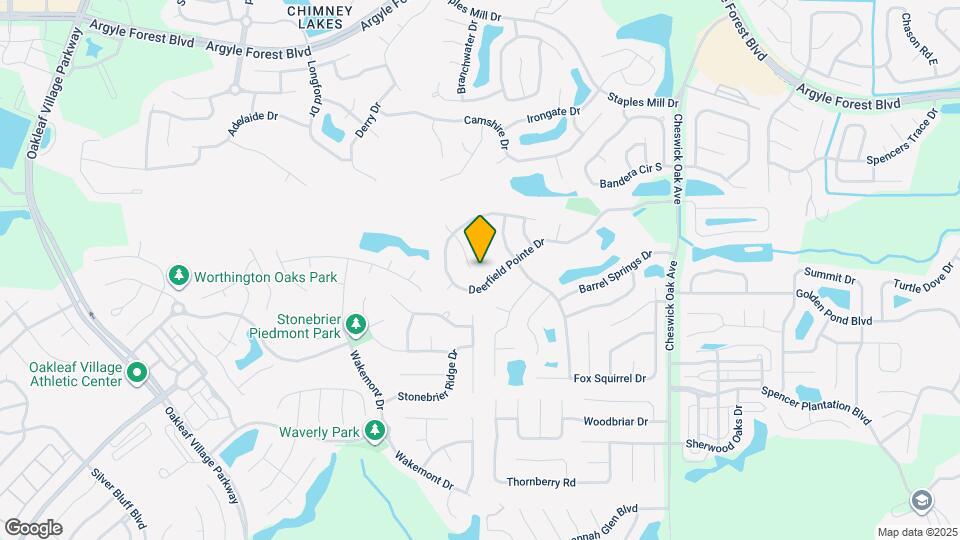 315 Springfield Ct Map and Location Details