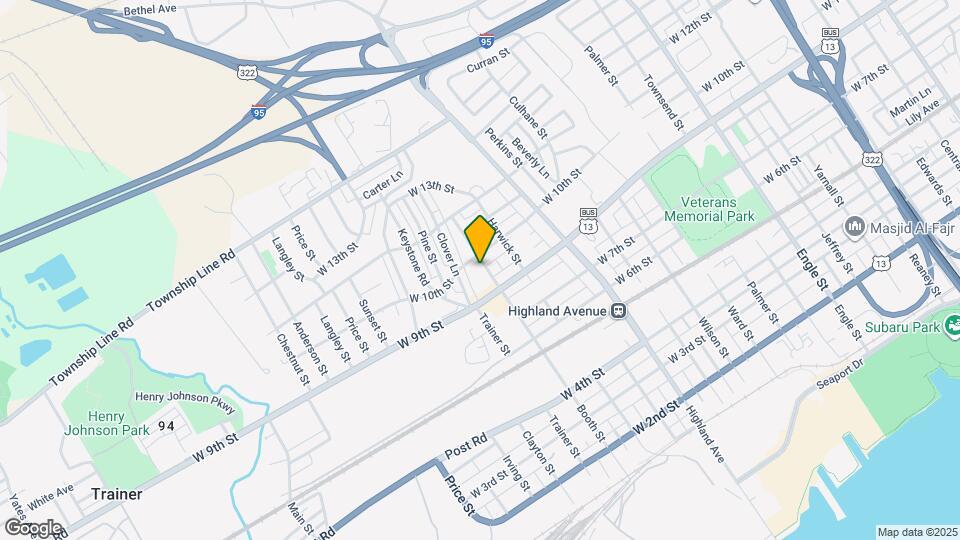 926 Booth St Map and Location Details